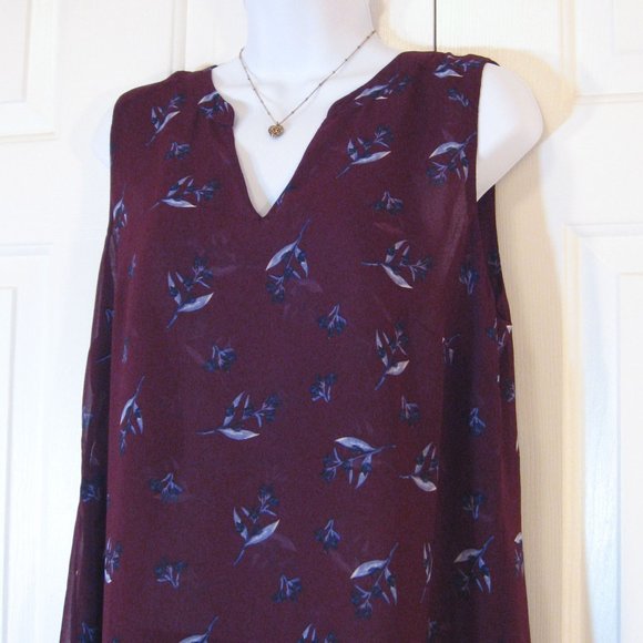 CAbi | 'Bouquet' Floral Print Tunic Blouse Top - Picture 4 of 10